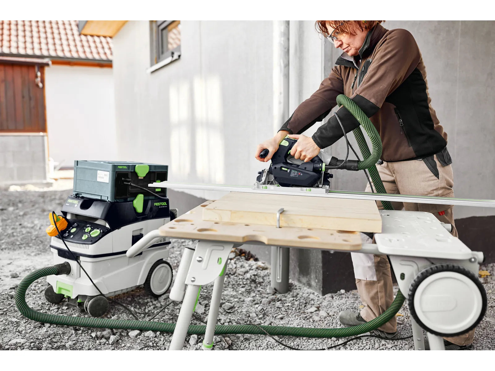 Festool Plunge Cutting Saw TS 60 KEBQ-Plus-FS 577417 6 - Power Tool Services