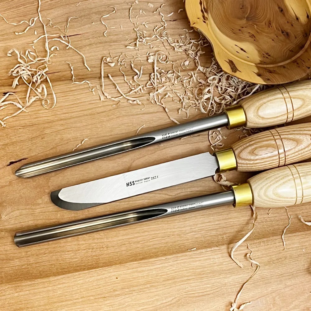 Robert Sorby 1/2" Three Piece Bowl Turning Set (84HS)
