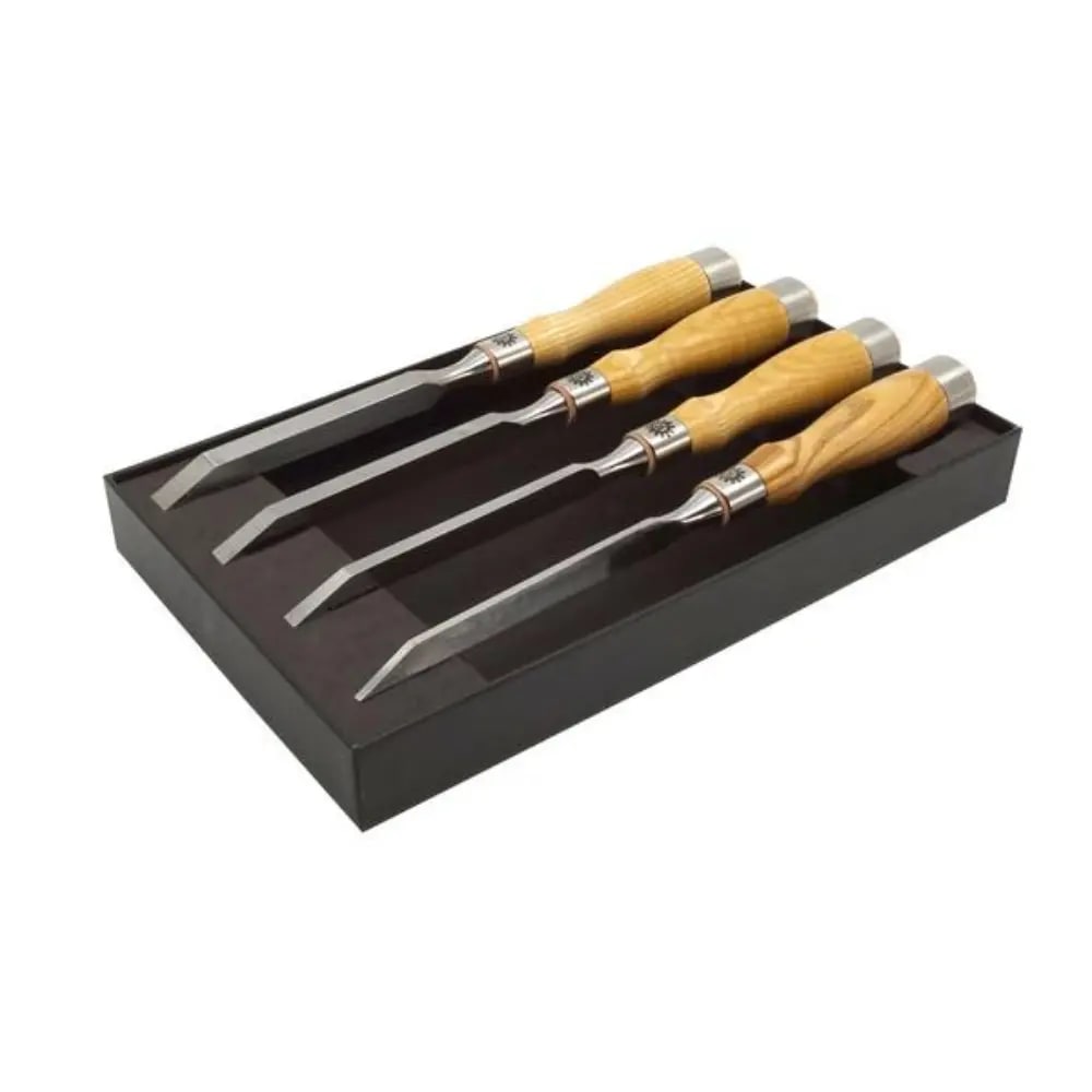 Narex Set of 4 mortise chisels, RICHTER, 1/8-1/4-3/8-1/2"