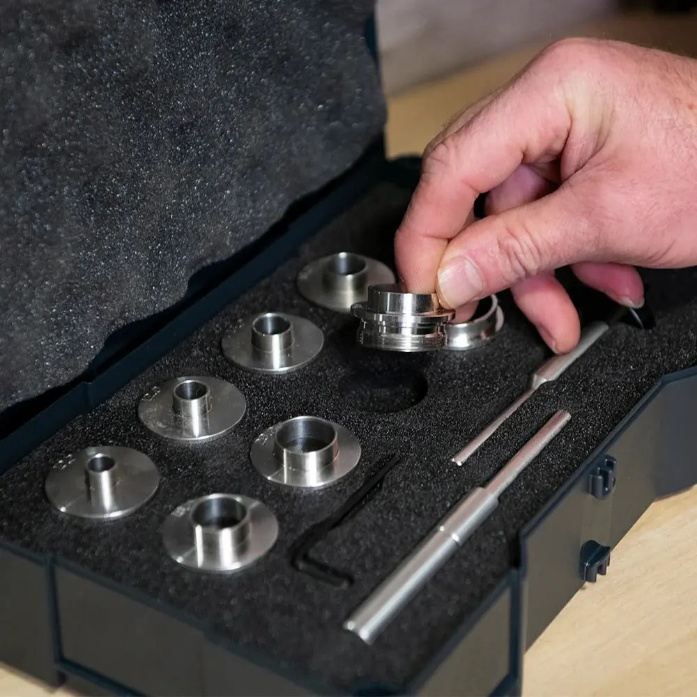 UJK Stainless Steel Metric Threaded Guide Bush Set