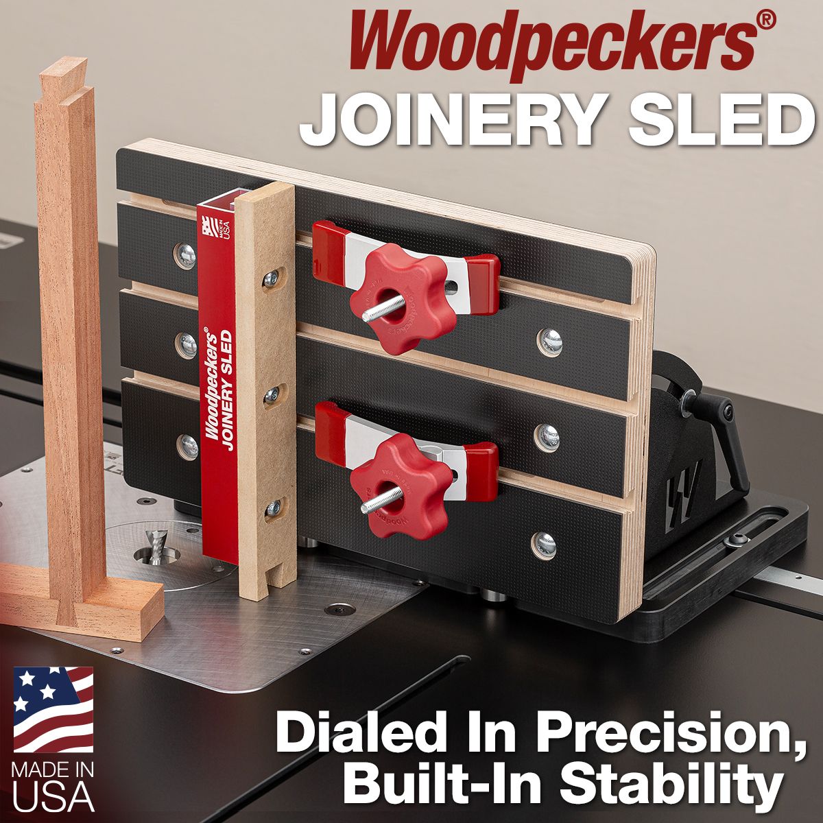 Woodpeckers Joinery Sled w/Rack-It JSLED 2 - Power Tool Services