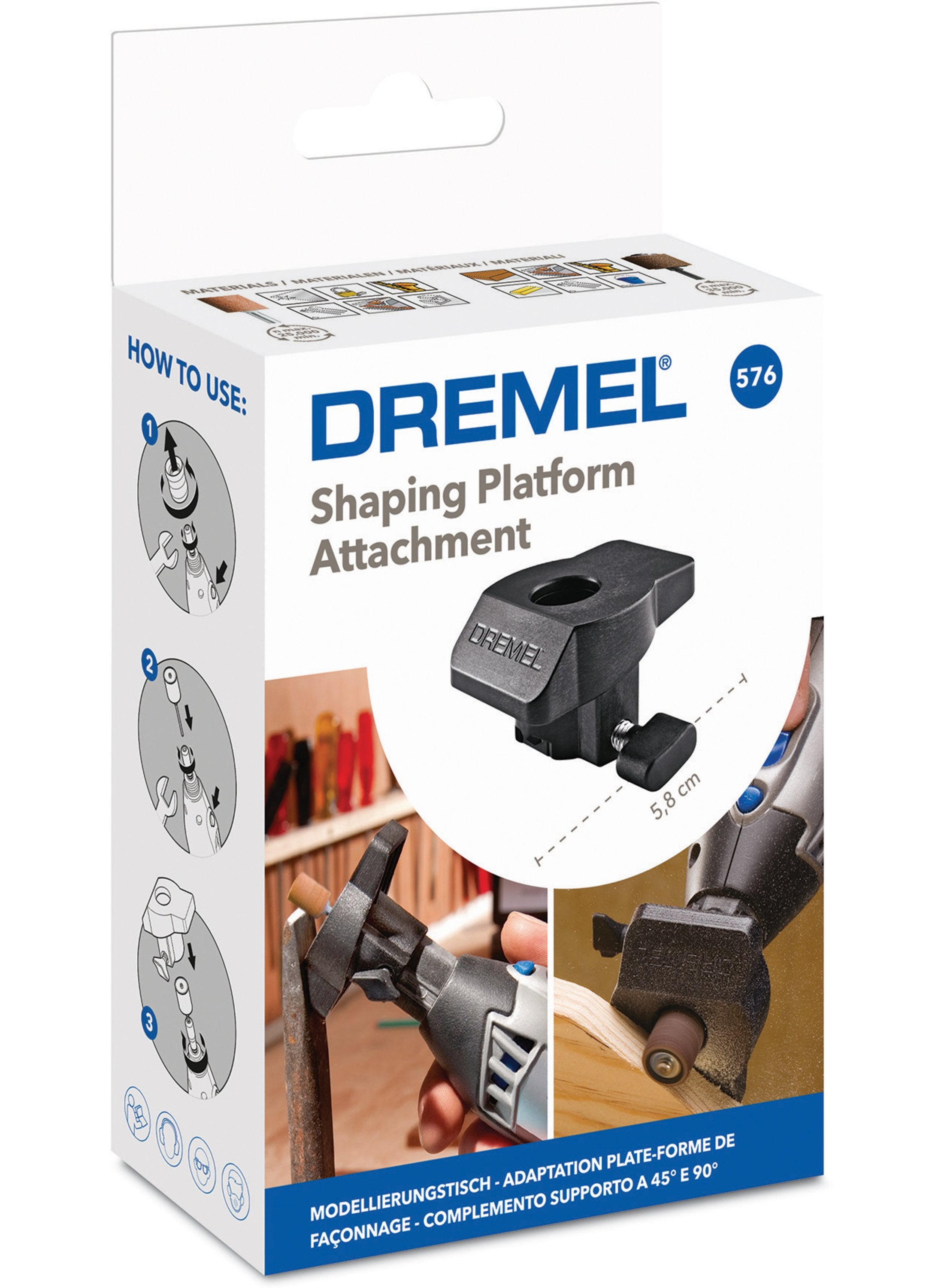 Buy Dremel Shaping Platform Attachment 576 26150576JB from Power Tool Services - Image 1 | Best Price