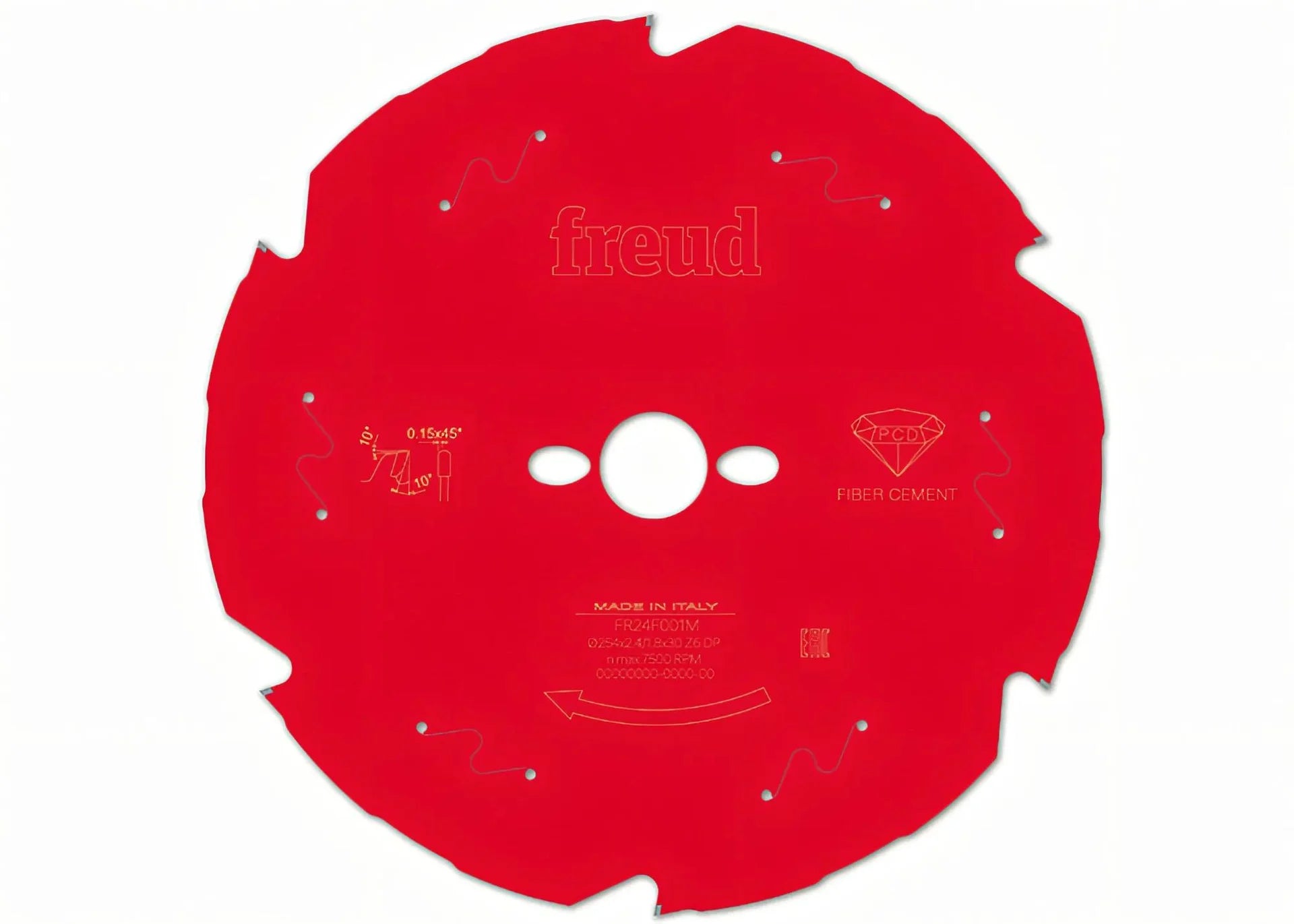 Freud Circular saw blade DIA 254 x 2.4/1.8 x 30 mm, Z=6 FR24F001M 2 - Power Tool Services