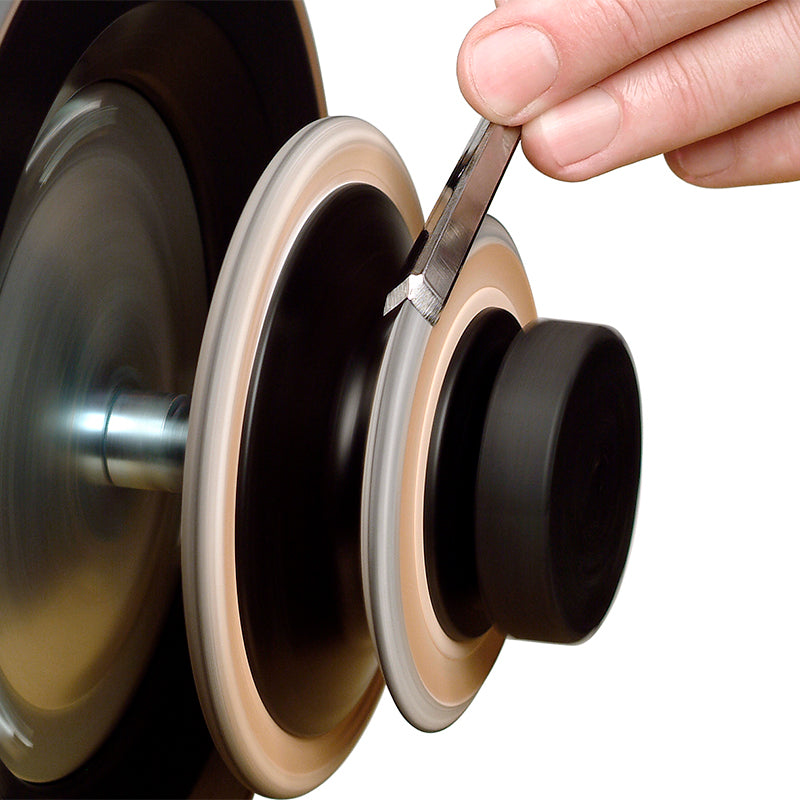 Buy Tormek Profiled Leather Honing Wheel LA-120 from Power Tool Services - Image 2 | Best Price