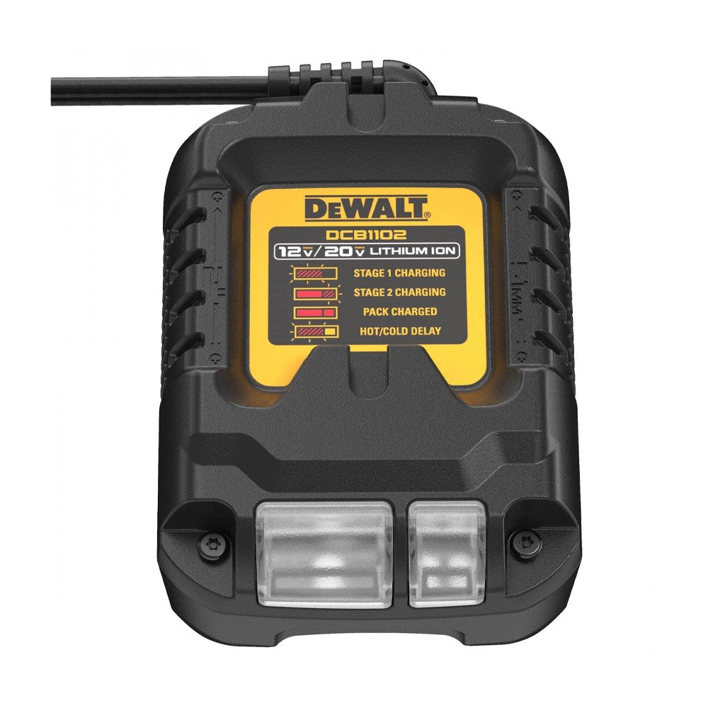 Buy Dewalt 12v / 18v Flexvolt Charger DCB1102-QW from Power Tool Services - Image 2 | Best Price