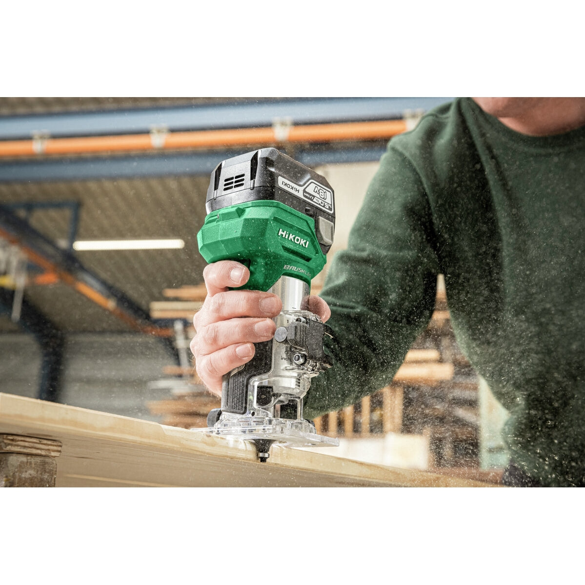 Hikoki 18v Cordless Router M1808DA Basic 4 - Power Tool Services