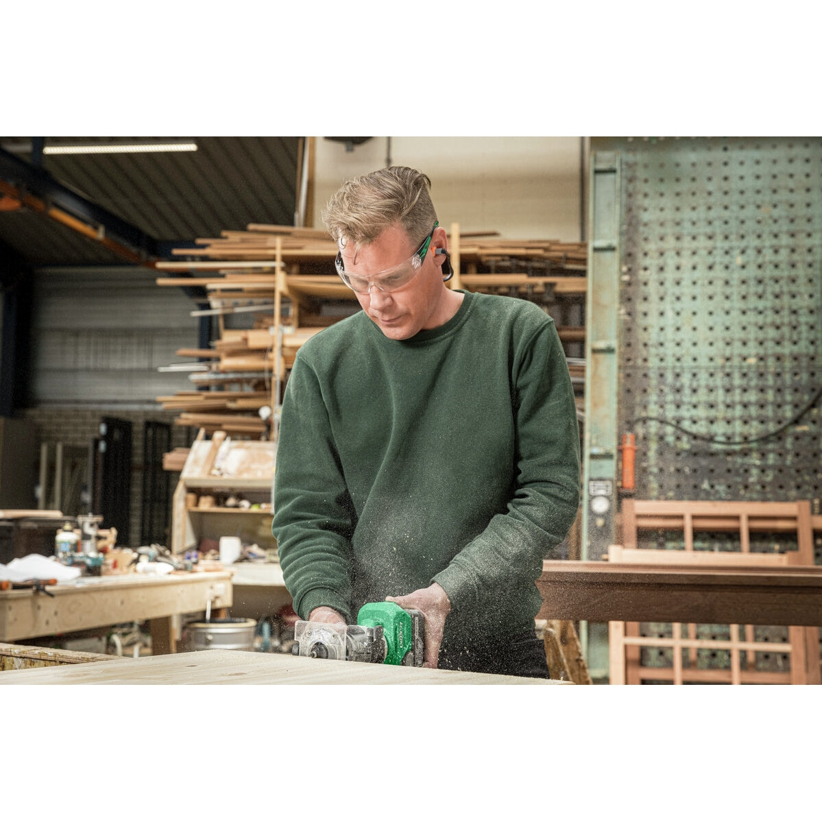 Hikoki 18v Cordless Router M1808DA Basic 2 - Power Tool Services