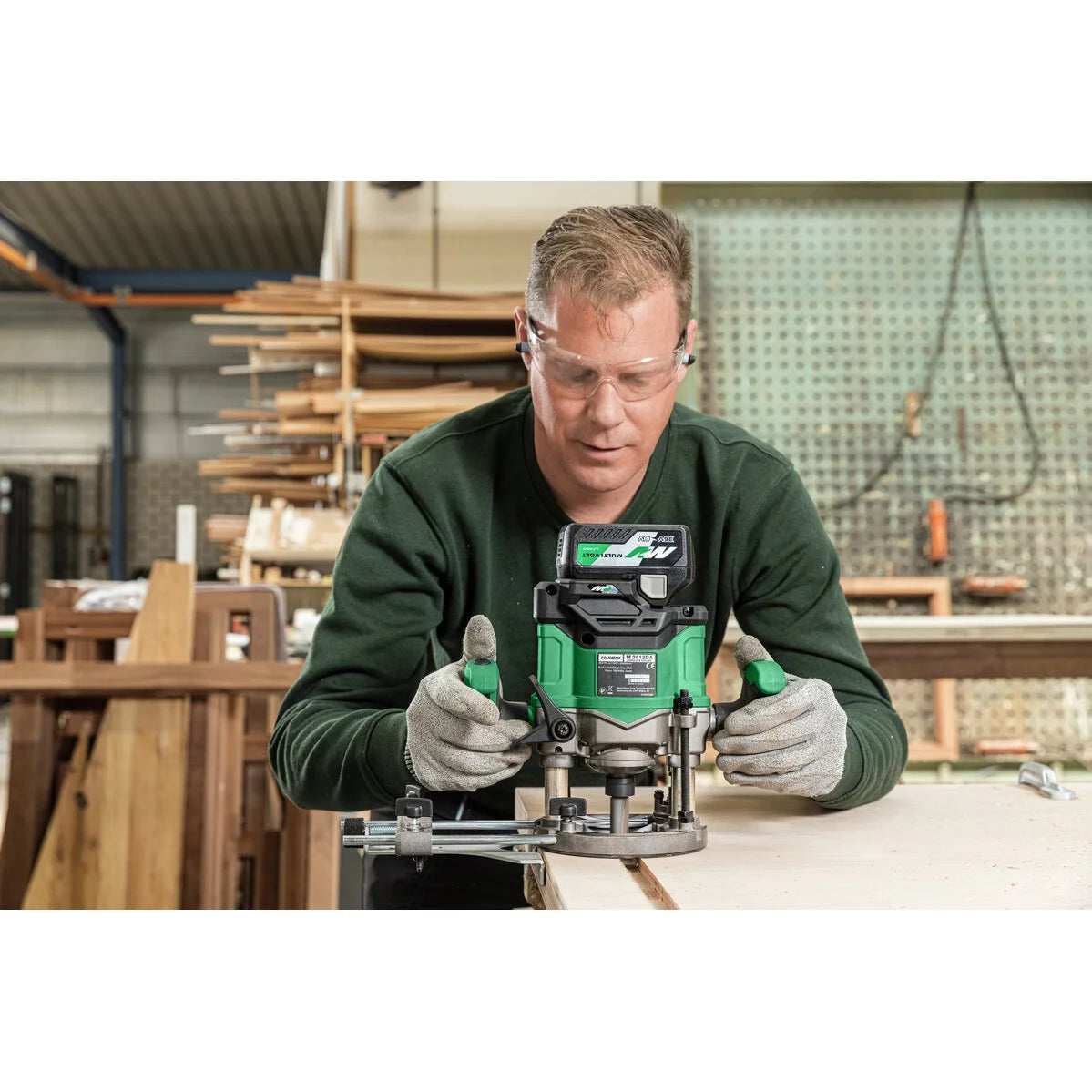 Hikoki Cordless Router M3612DA Basic 5 - Power Tool Services