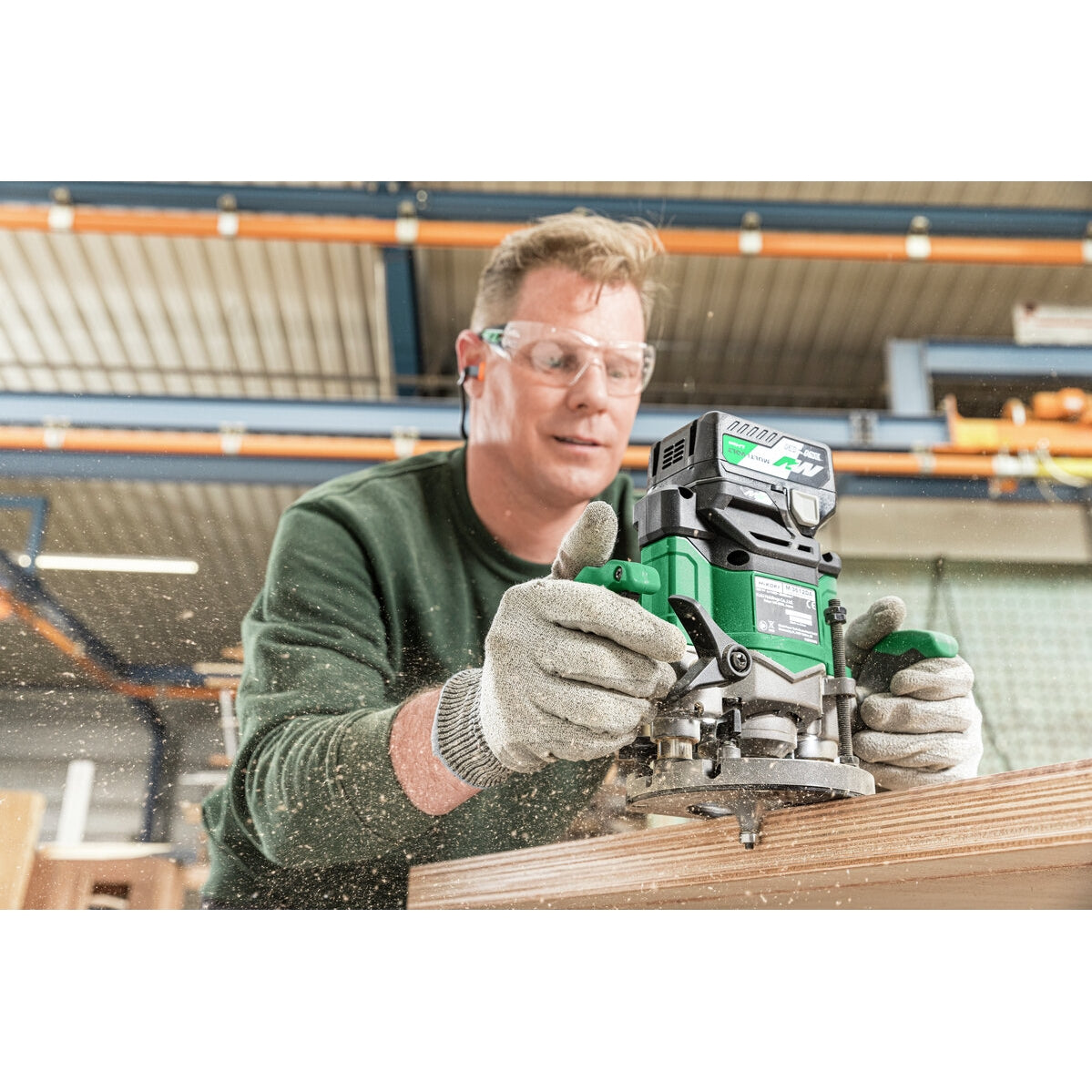 Hikoki Cordless Router M3612DA Basic 3 - Power Tool Services