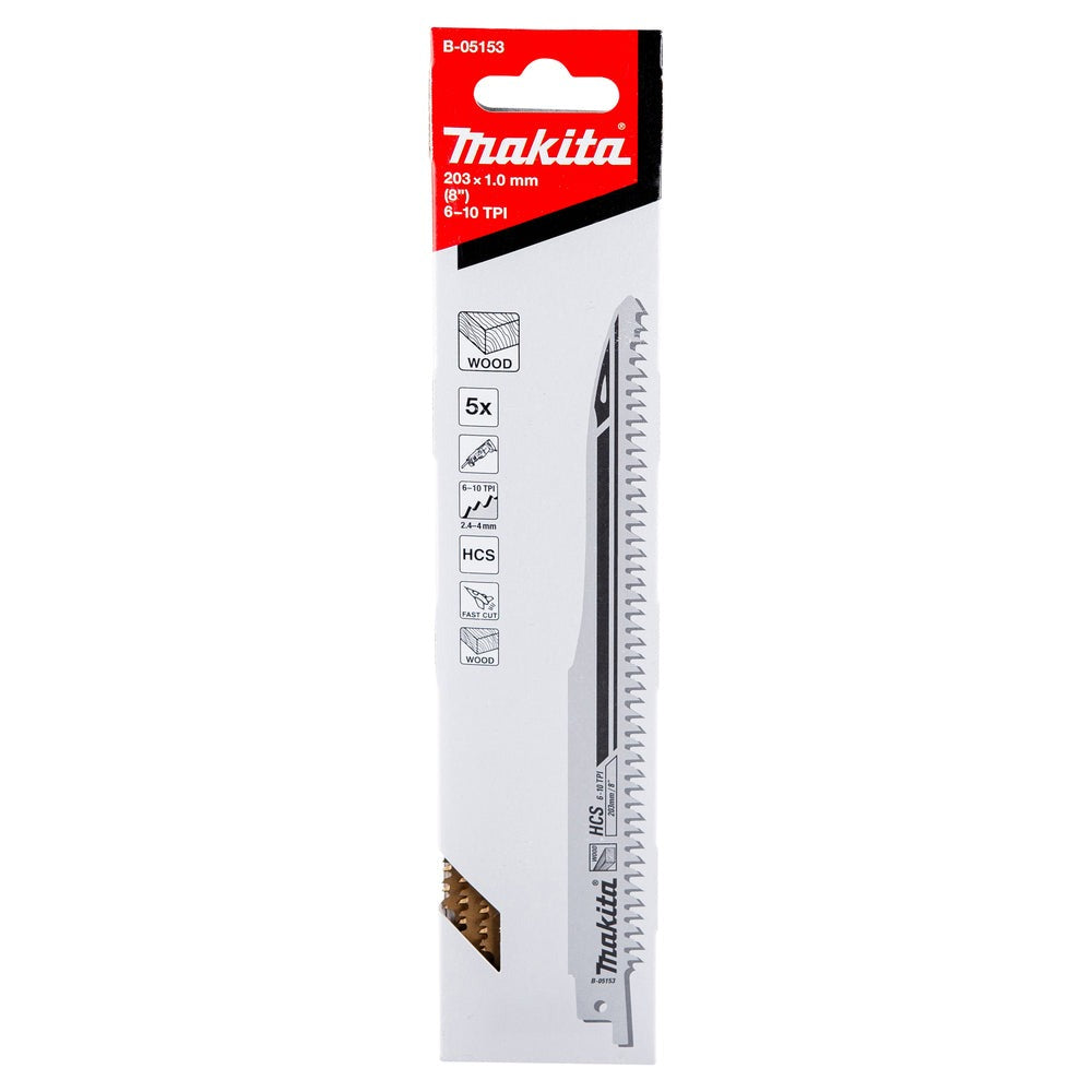 Makita | Reciprosaw Blade 203 x 1,0 mm | B-05153