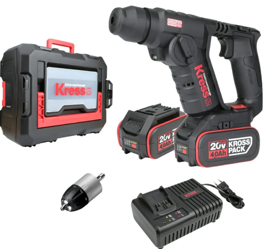 Buy Kress | Cordless Rotary Hammer Drill SDS+ | KUC50.2 from Power Tool Services - Image 1 | Best Price