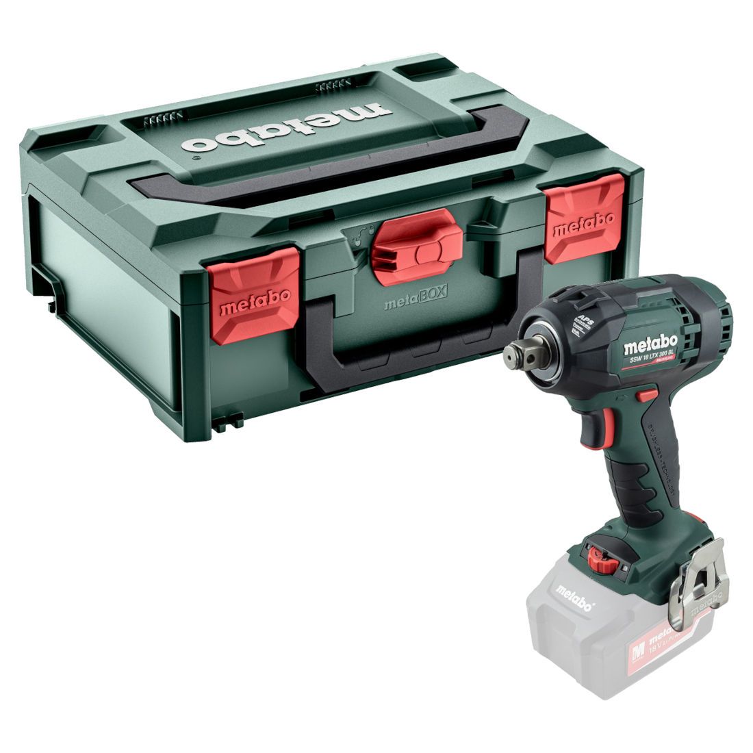 Metabo | Cordless Impact Wrench SSW 18 LTX 300 BL | 602395840 - Power Tool Services