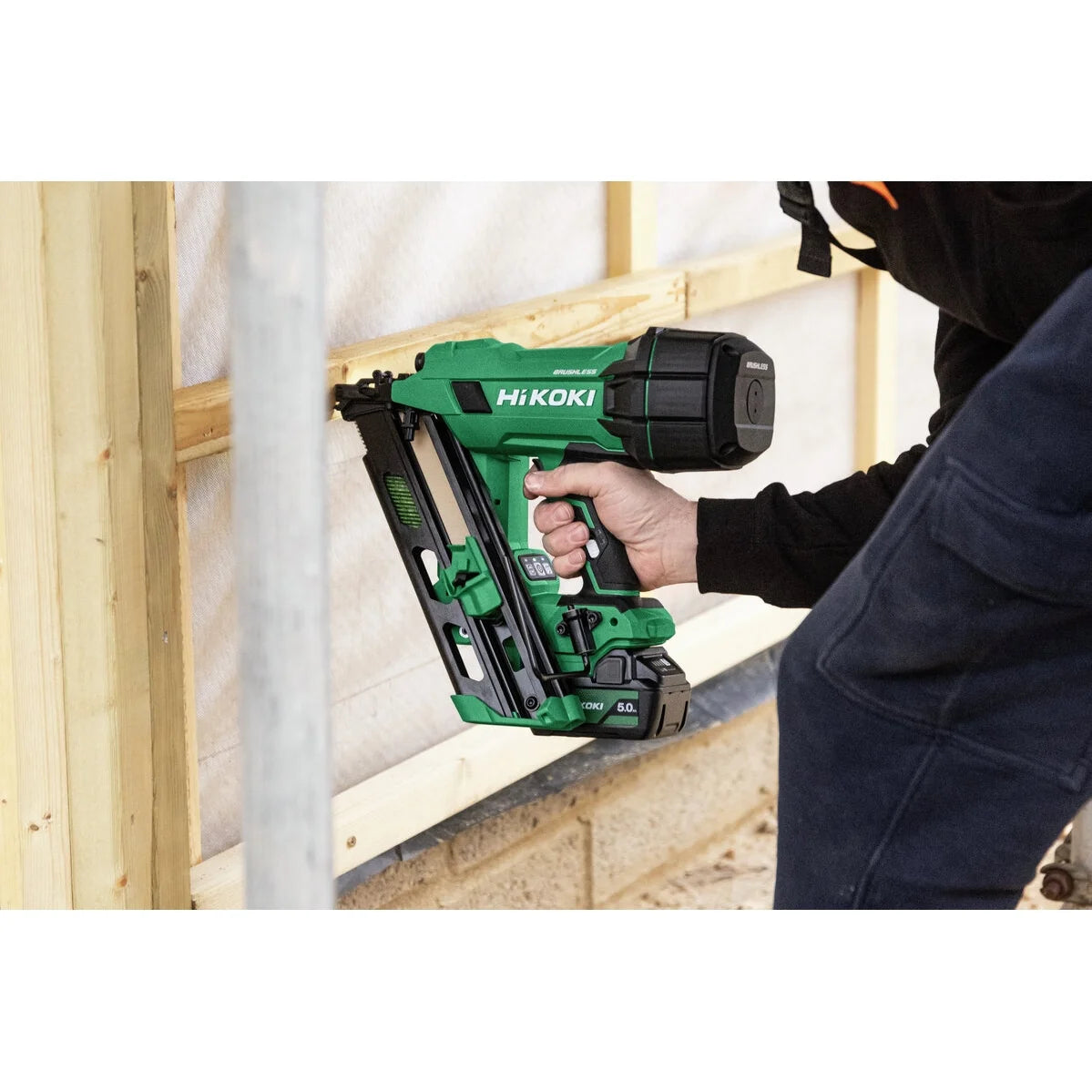 Hikoki 18v Cordless Framing Nail Gun NR1890DCA Basic 5 - Power Tool Services