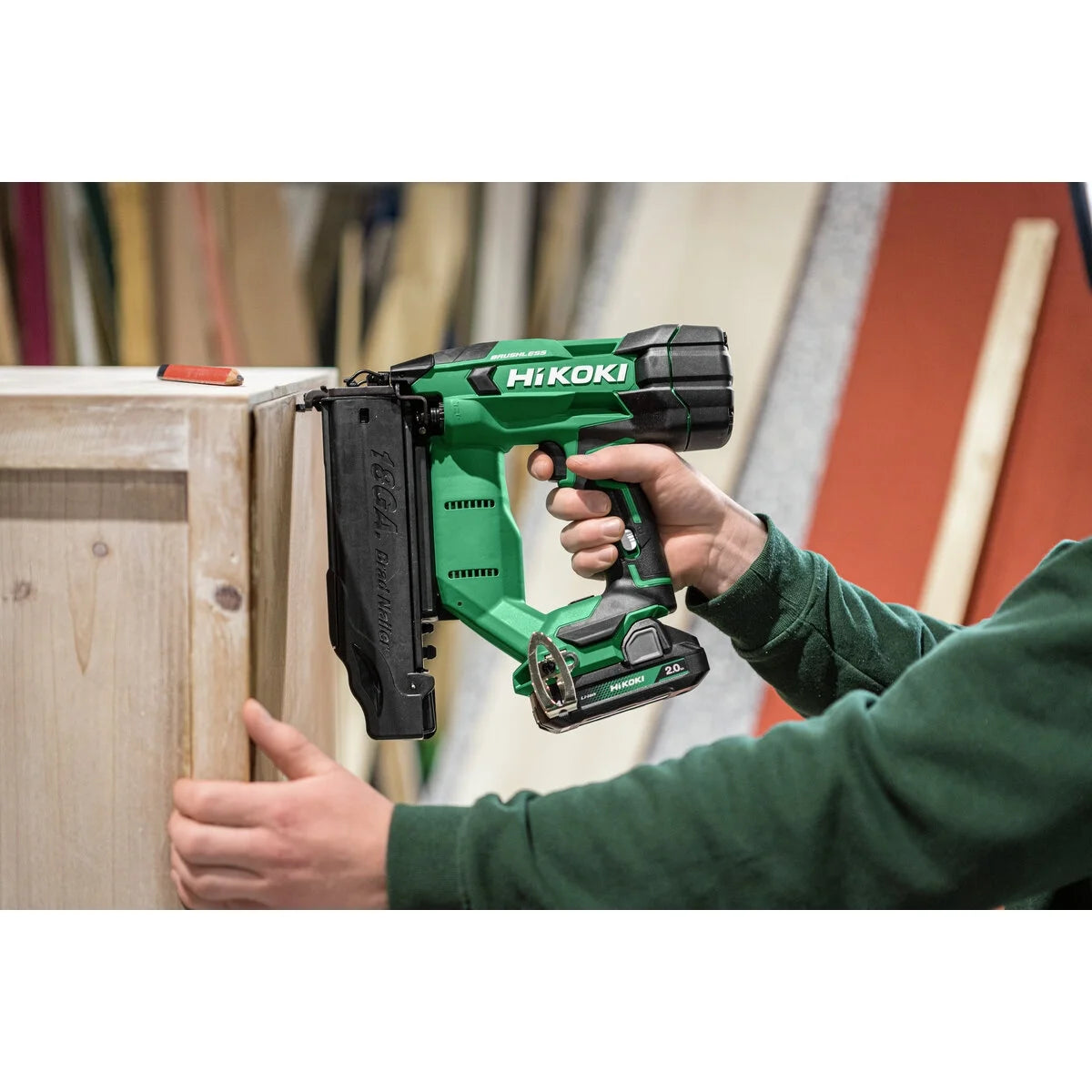 Hikoki 18v Cordless Finish Nail Gun NT1850DA Basic 5 - Power Tool Services