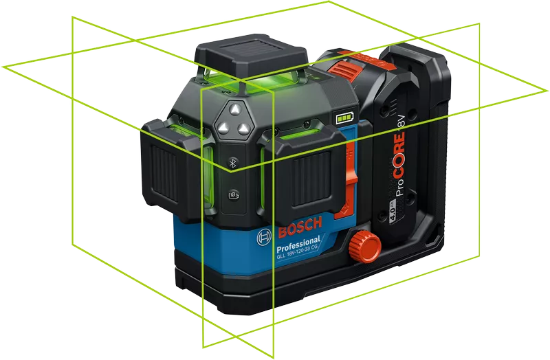 Buy Bosch Professional Line Laser GLL 18V-120-33 CG 0601065101 from Power Tool Services - Image 2 | Best Price