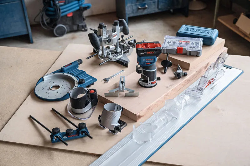 Bosch Professional Cordless Palm Router GKF 18V-8 06016C2080 11 - Power Tool Services