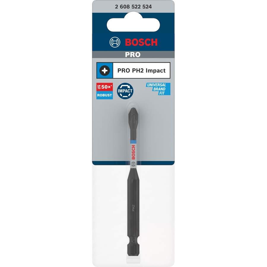 Bosch PRO Screwdriver bit 90mm Impact ( Select Size ) 3 - Power Tool Services
