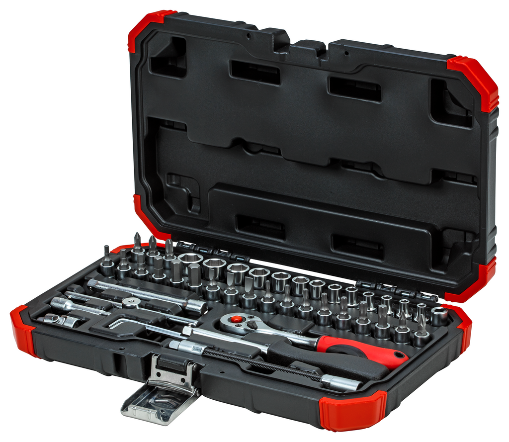 Buy Gedore Socket wrench set 1/4" 46 pieces 4-14 mm | 49003046 from Power Tool Services - Image 3 | Best Price