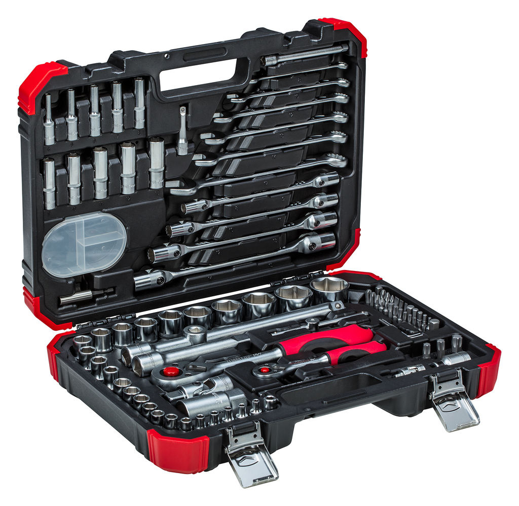 Buy Gedore Socket wrench set 1/4" + 1/2" 92 pieces | 46003092 from Power Tool Services - Image 3 | Best Price