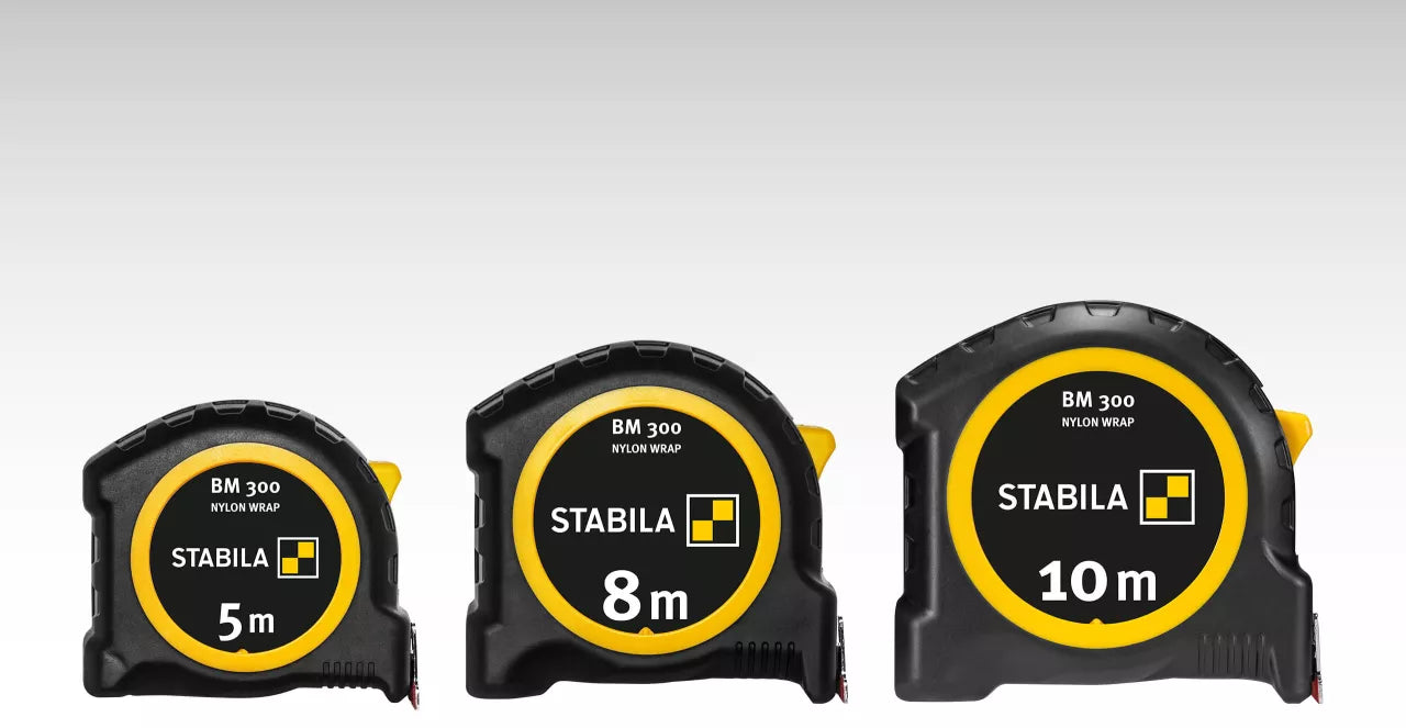 Stabila BM300 Pocket Tape Measure ( Select Size ) 4 - Power Tool Services
