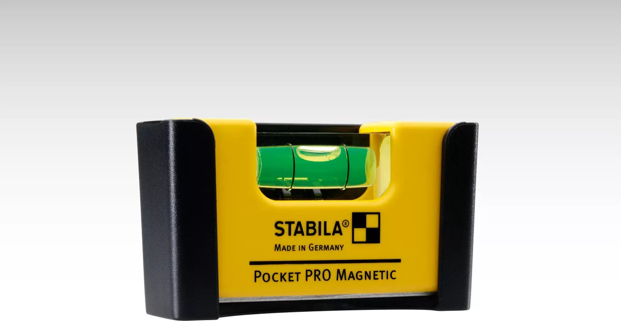 Stabila Pocket Pro Mag Spirit Level 7cm 2 - Power Tool Services