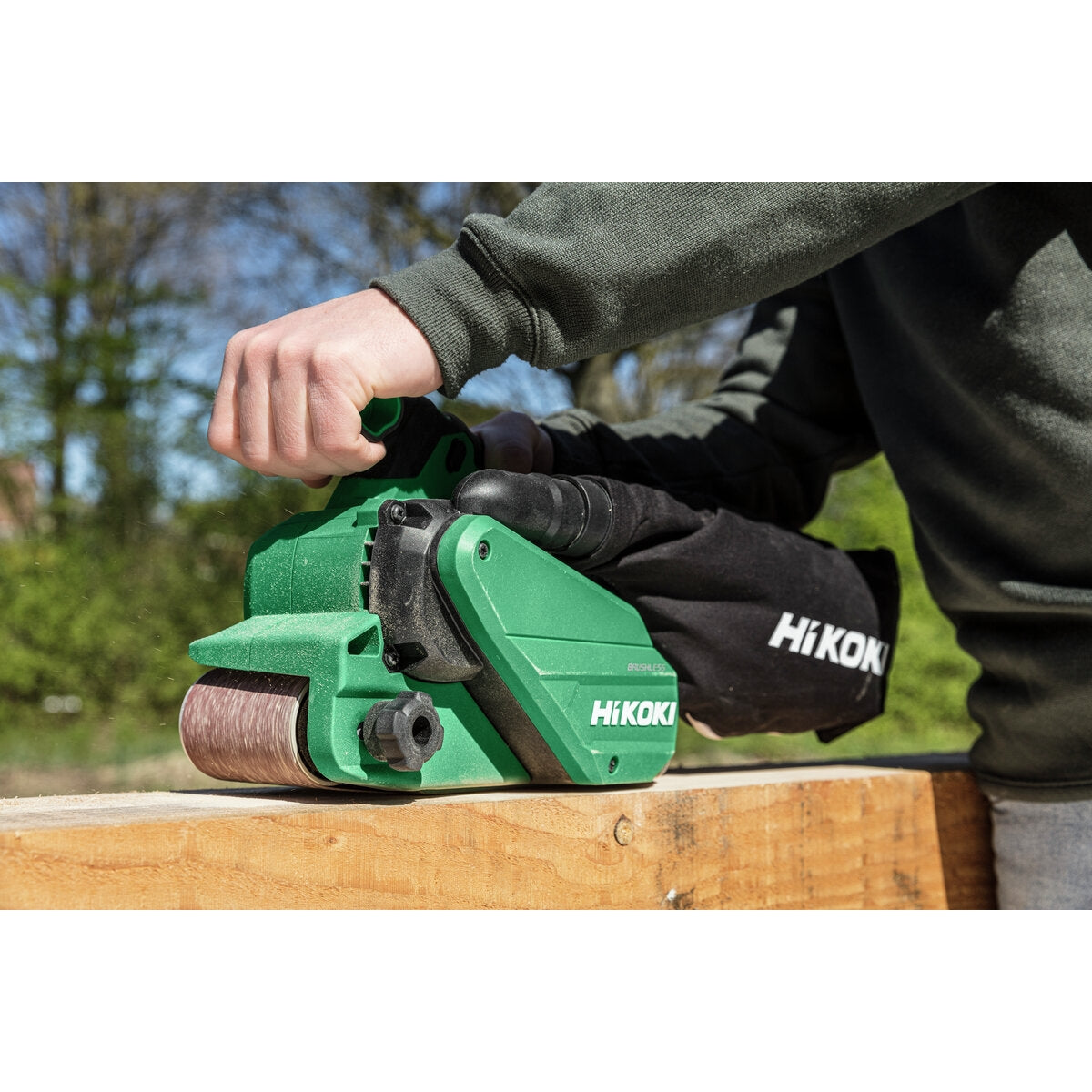 Hikoki 36v Cordless Belt Sander SB3608DA Basic 4 - Power Tool Services