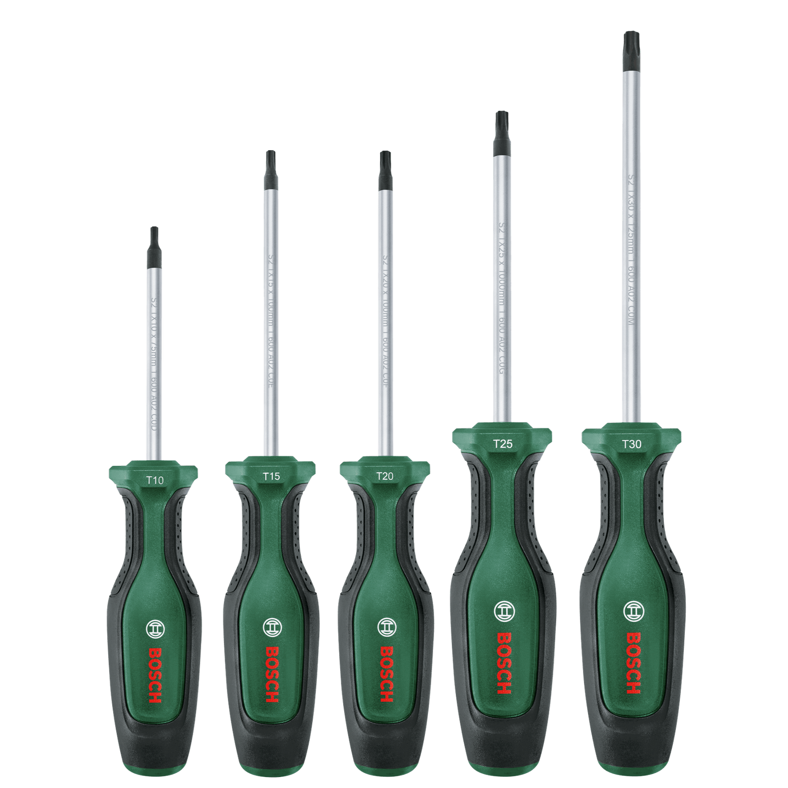 Buy Bosch DIY Screwdriver Set Torx 5-Piece 1600A02BX6 from Power Tool Services - Image 2 | Best Price