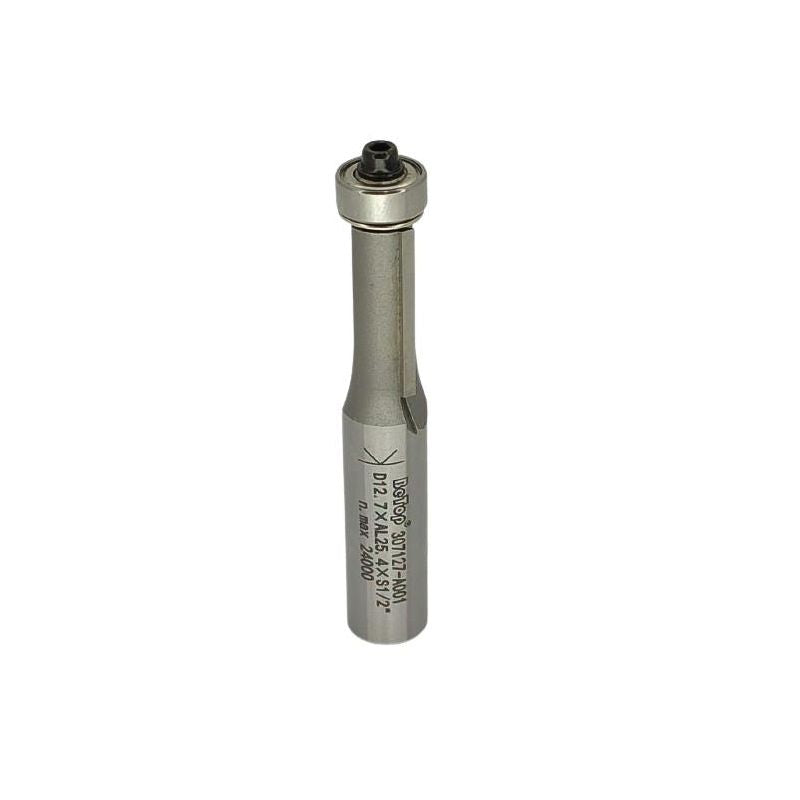 BeTop Flush Trim, 12.70 x 25.4mm - Bottom Bearing - 1/2" Shank - Power Tool Services