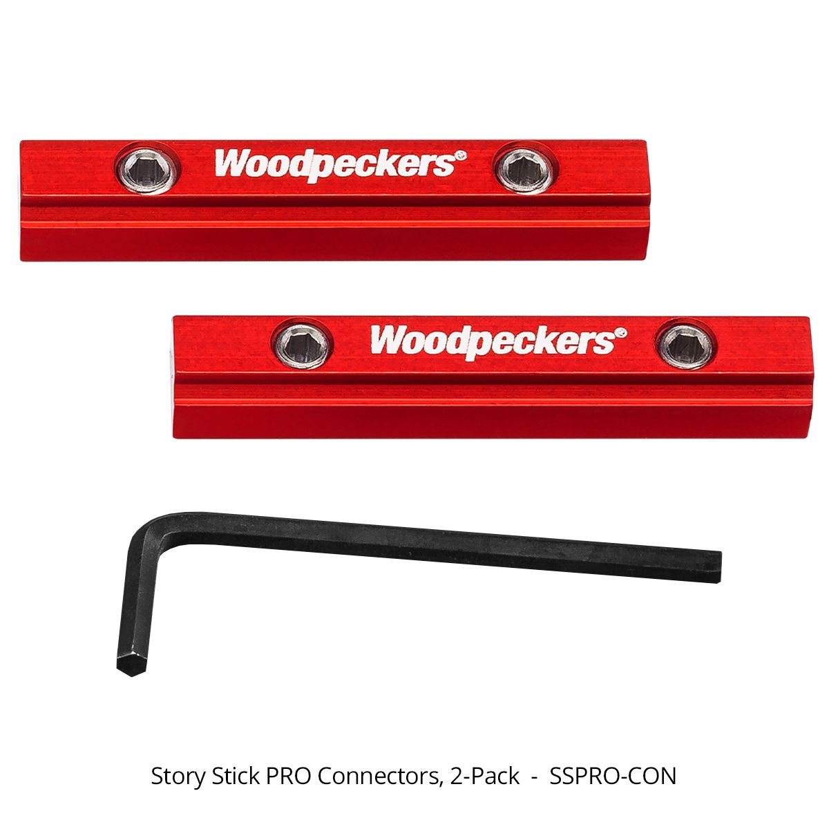 Woodpeckers Story Stick Pro Connectors - Pair - Power Tool Services