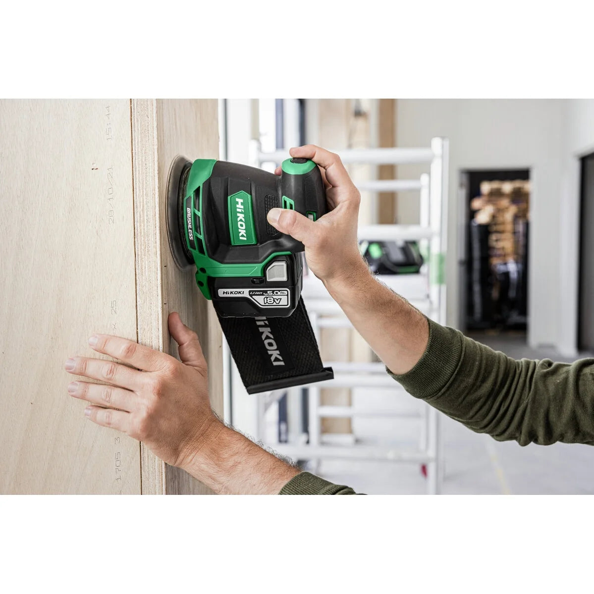 Hikoki 18v Cordless Random Orbital Sander SV1813DA Basic 6 - Power Tool Services