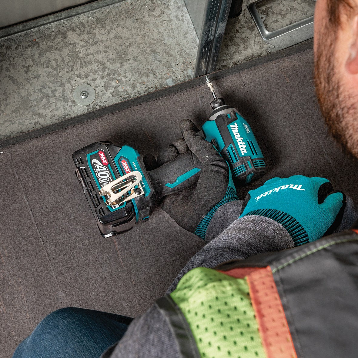 Makita 40V XGT Cordless Brushless Impact Driver TD003GZ 9 - Power Tool Services