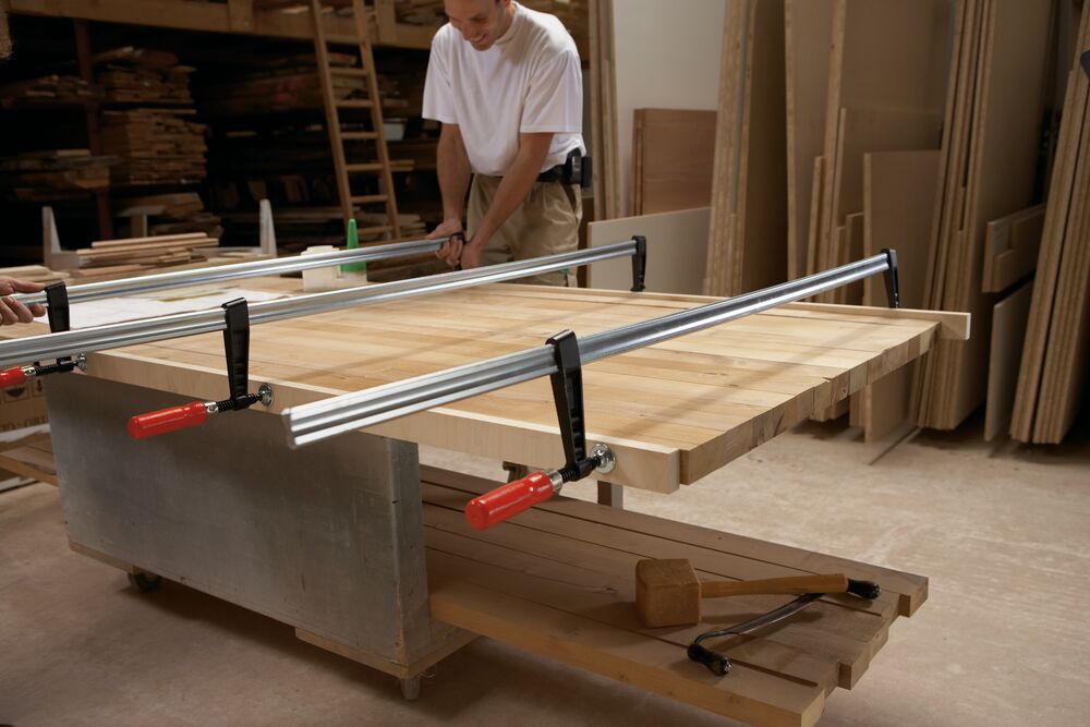 Bessey Heavy Duty Screw Clamp with Wooden Handle TGK 5 - Power Tool Services