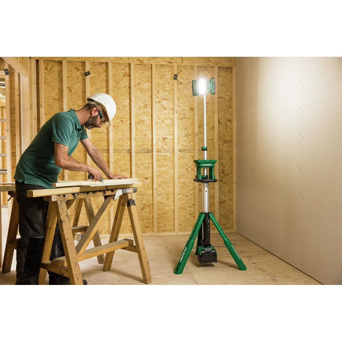 Hikoki 18v Cordless Construction Light UB18DG Basic 8 - Power Tool Services