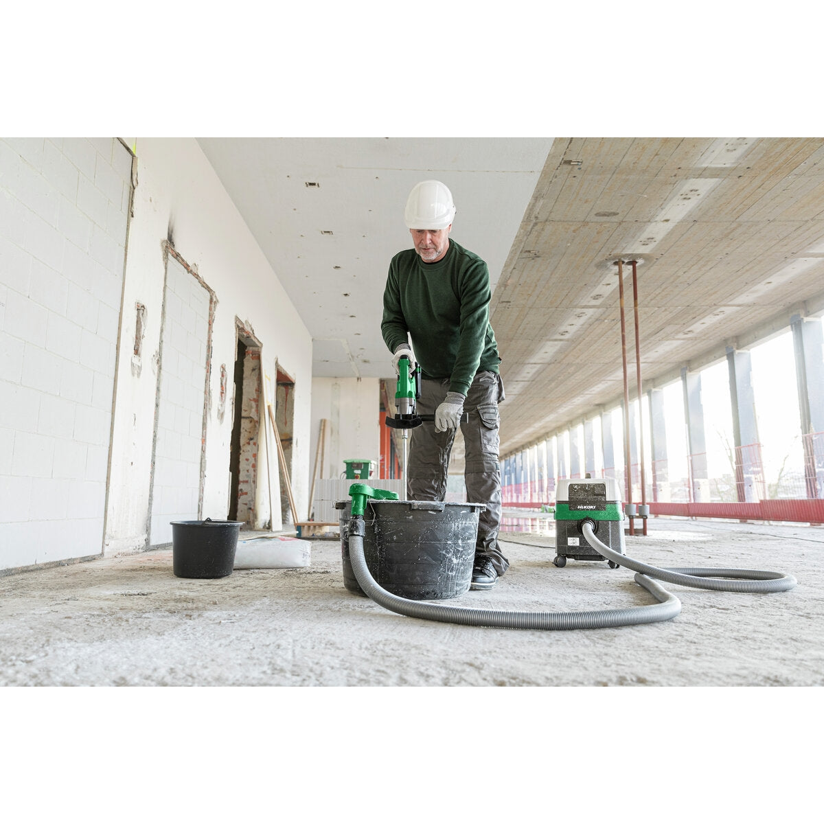 Hikoki 36v Cordless Mixer UM36DA Basic 7 - Power Tool Services