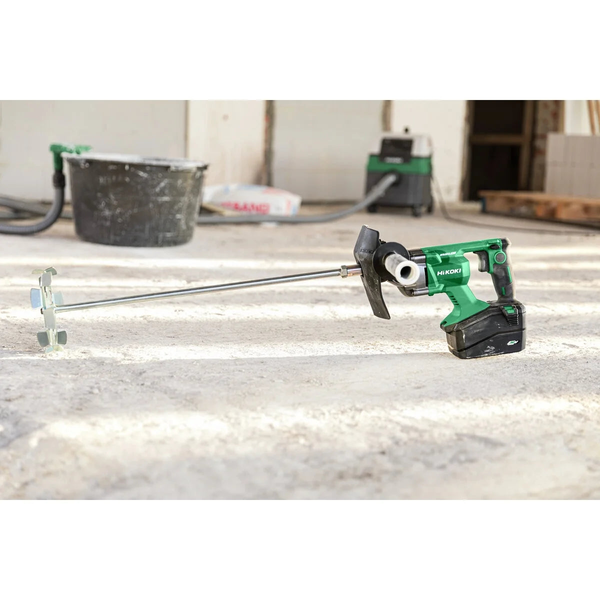 Hikoki 36v Cordless Mixer UM36DA Basic 3 - Power Tool Services