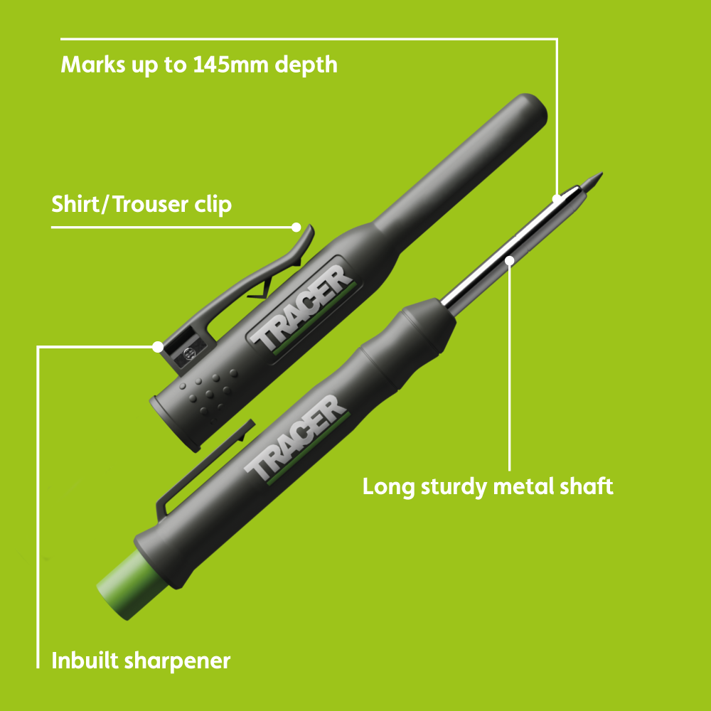 TRACER Deep Pencil Marker and Site Holster 4 - Power Tool Services