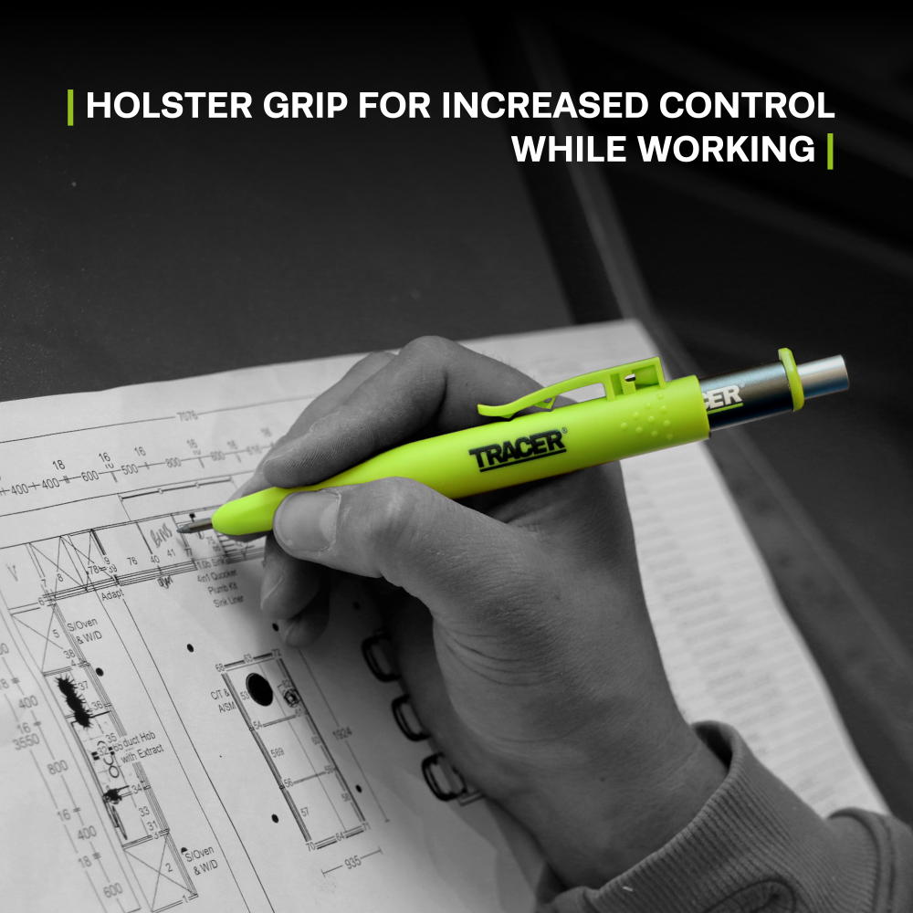 TRACER Pro Metal Deep Hole Pencil and Lead 9 - Power Tool Services