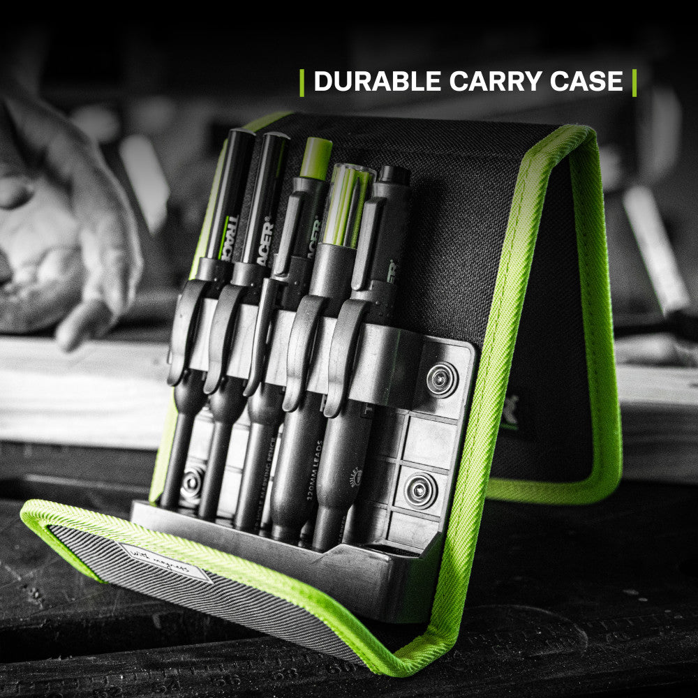 TRACER 5PC Construction Marker Kit with Case 5 - Power Tool Services