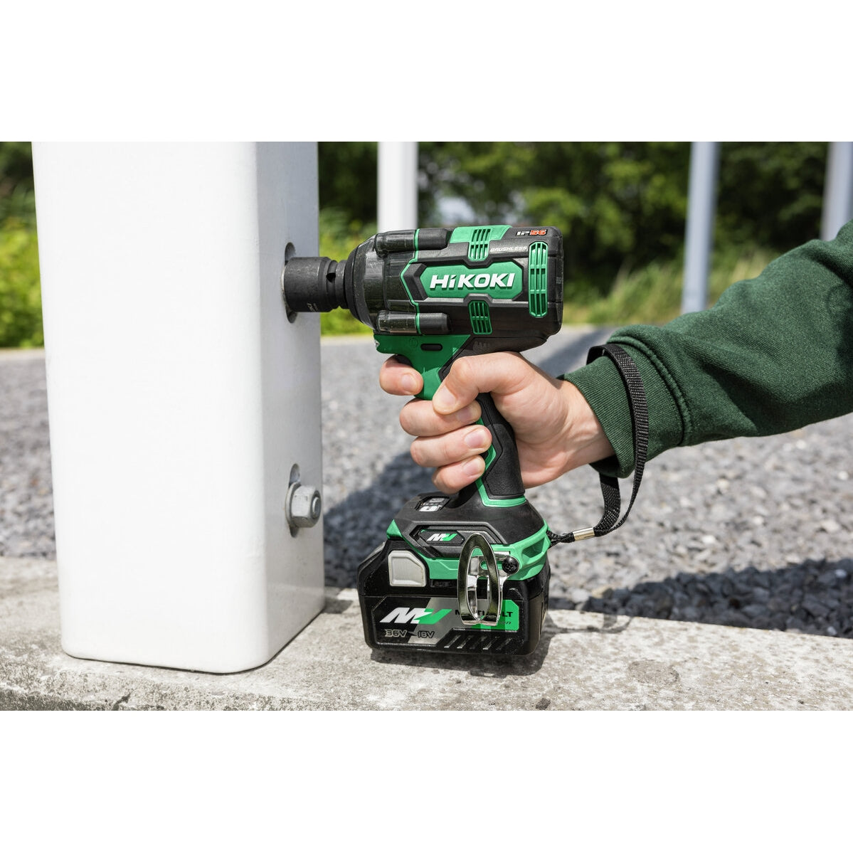 Hikoki 36v Impact Wrench 1/2" WR36DH Basic 3 - Power Tool Services