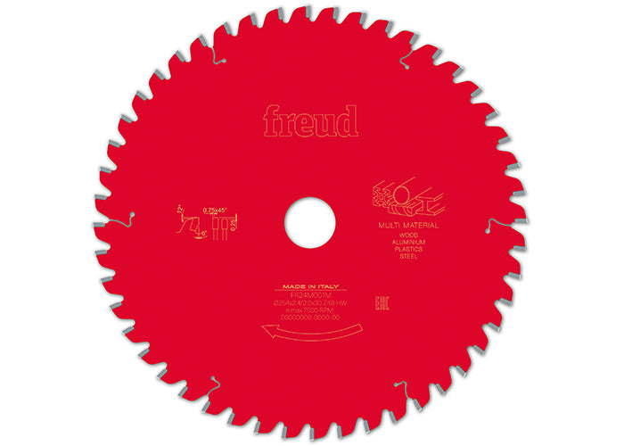 Buy Freud Circular saw blade HM 254 x 2.4/2.0 x 30 mm, Z=48 FR24M001M from Power Tool Services - Image 2 | Best Price
