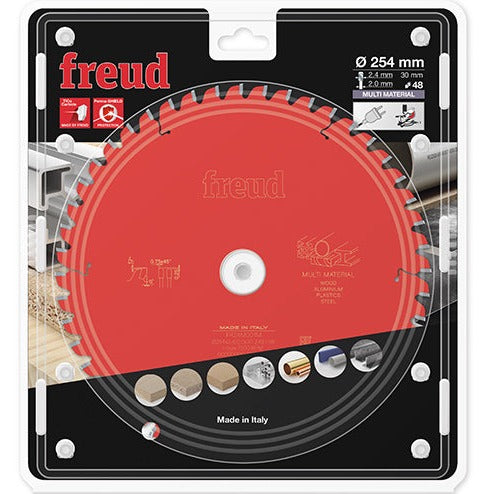 Buy Freud Circular saw blade HM 254 x 2.4/2.0 x 30 mm, Z=48 FR24M001M from Power Tool Services - Image 1 | Best Price