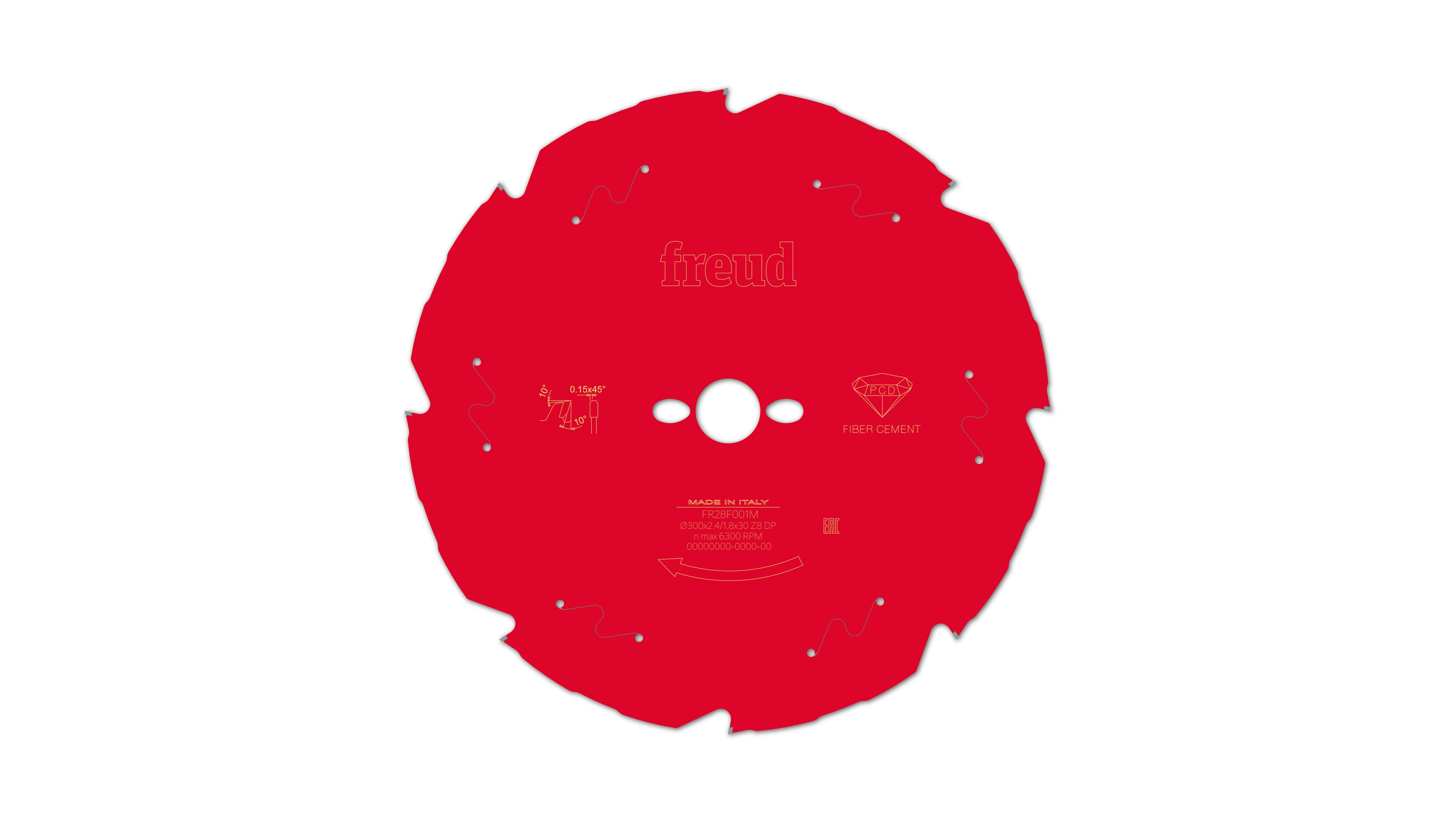 Buy Freud Circular saw blade DIA 300 x 2.4/1.8 x 30 mm, Z=8 FR28F001M from Power Tool Services - Image 2 | Best Price