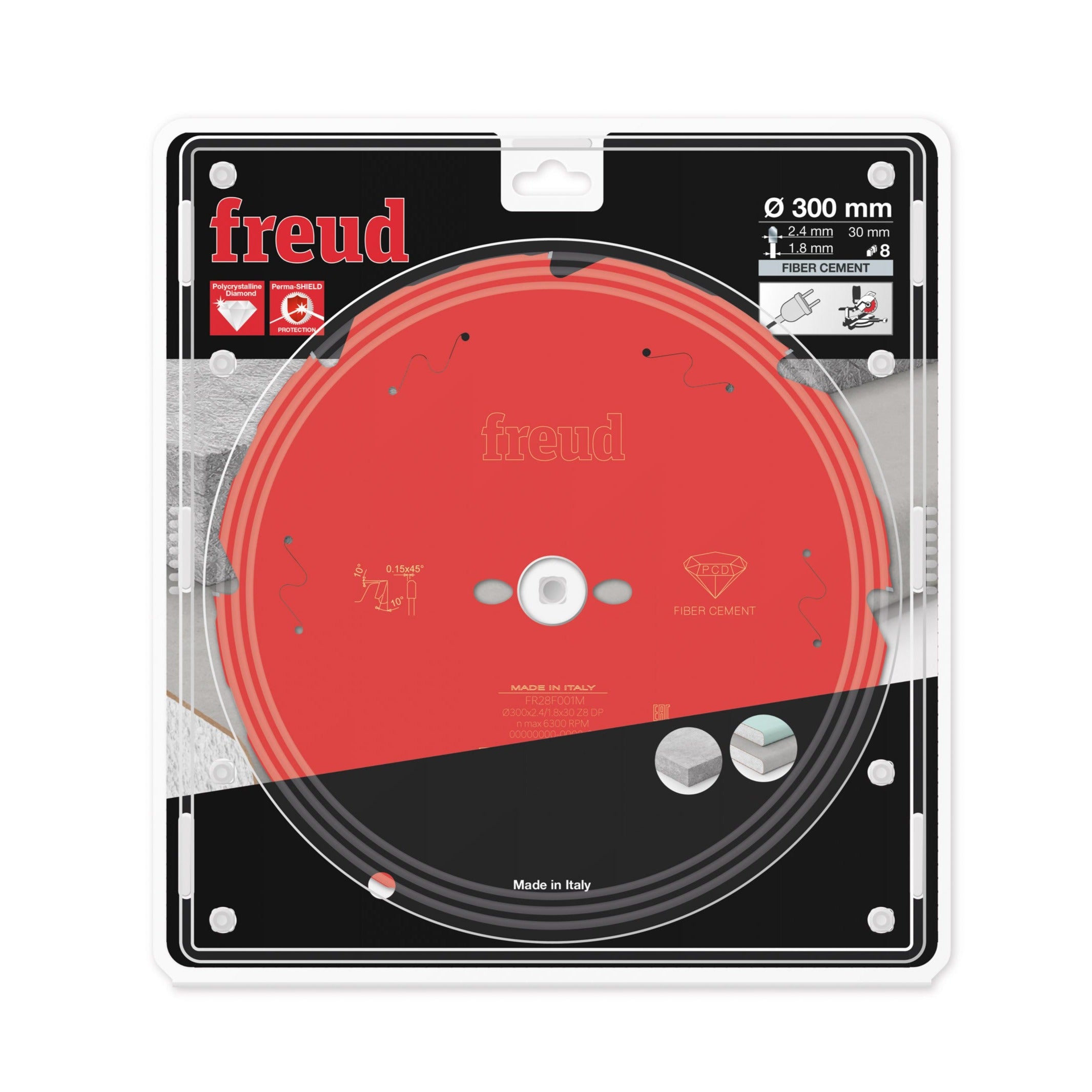 Buy Freud Circular saw blade DIA 300 x 2.4/1.8 x 30 mm, Z=8 FR28F001M from Power Tool Services - Image 1 | Best Price