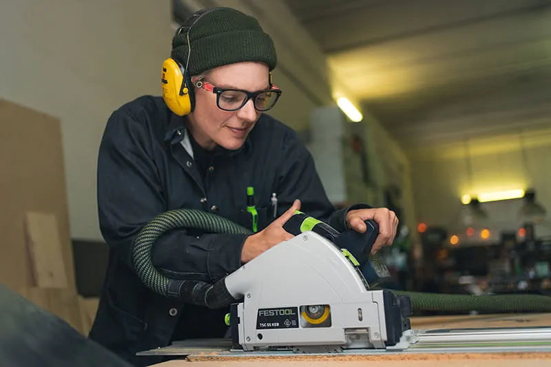 Laura Kampf's DIY sofa bed built with Festool tools