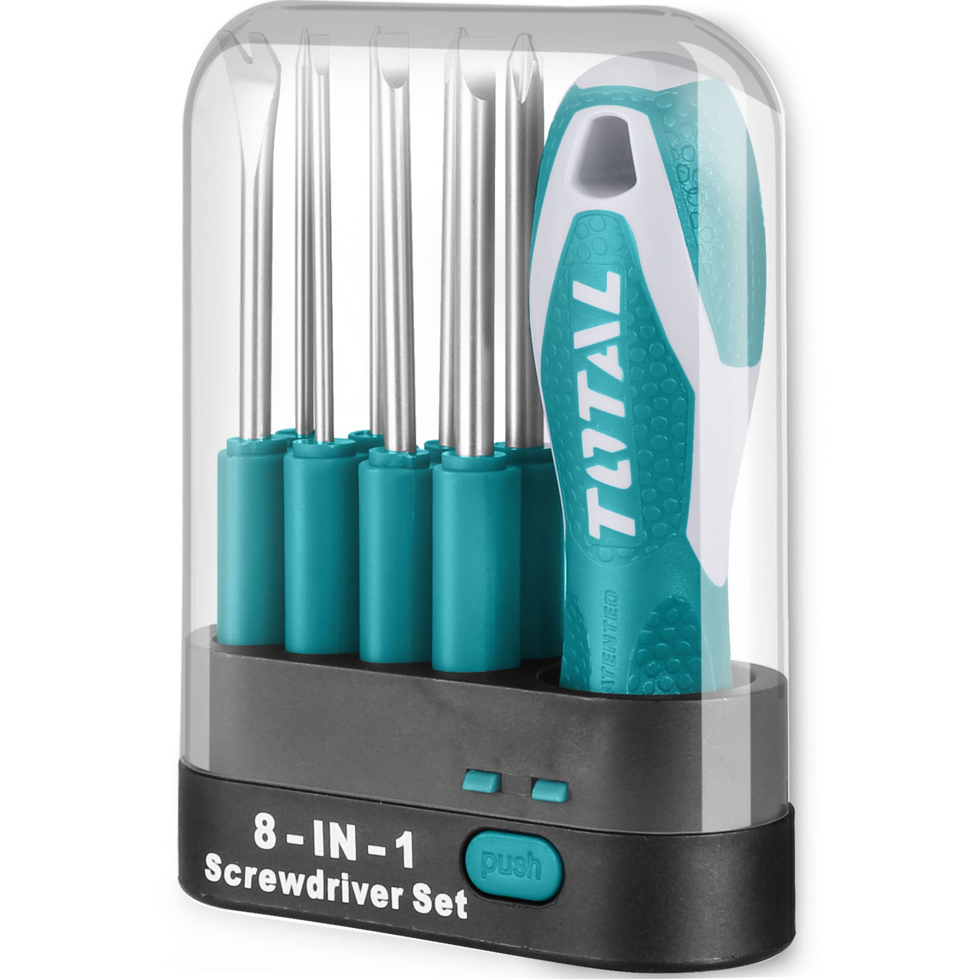 Total Tools 9 Piece Interchangeable Screwdriver Set