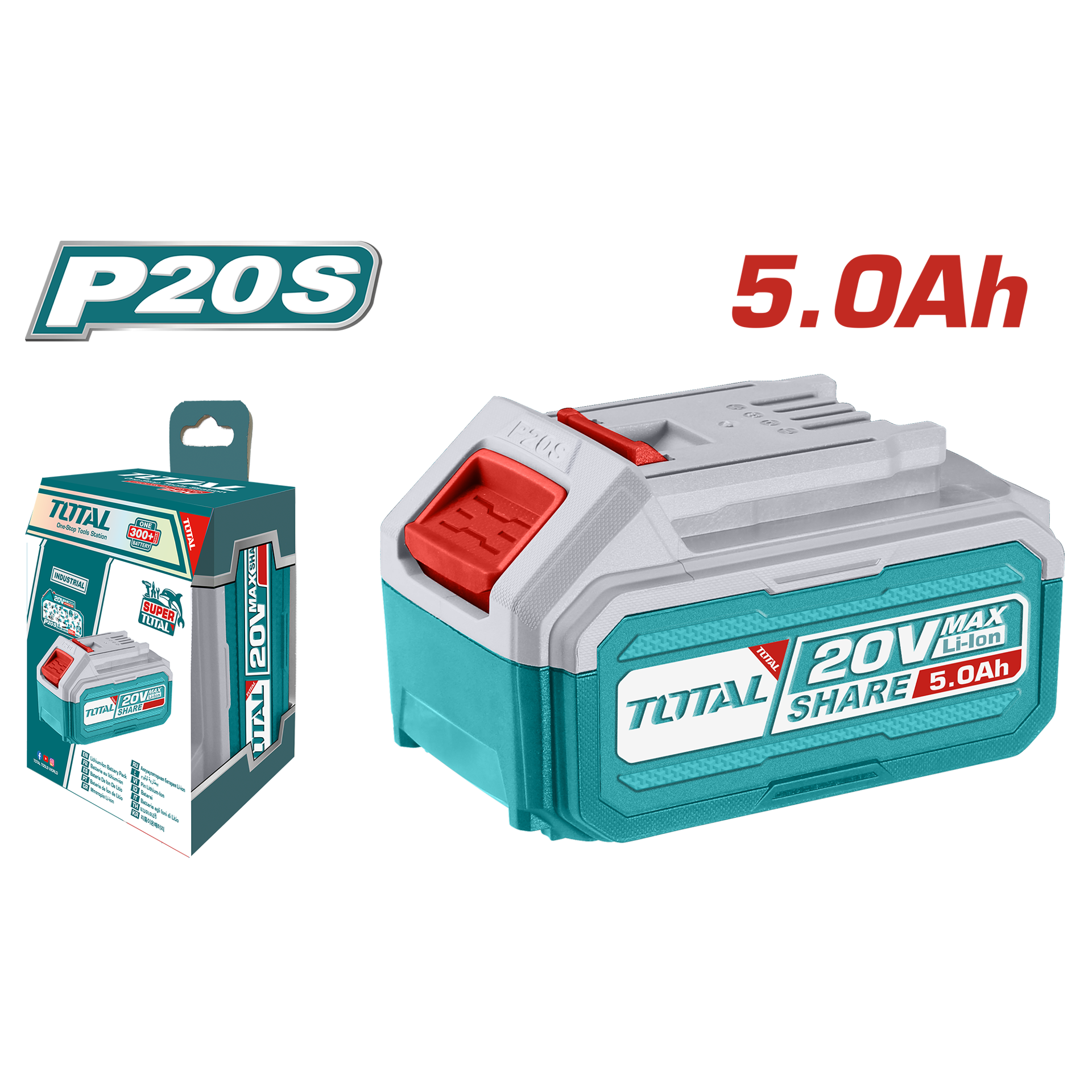 Total Tools 5.0AH Lithium-Ion Battery Pack