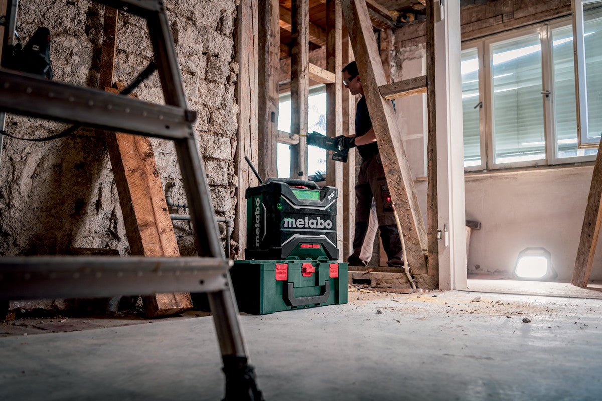 Metabo | Cordless Worksite Radio RC 12-18 32W BT DAB+ | 600779850 7 - Power Tool Services
