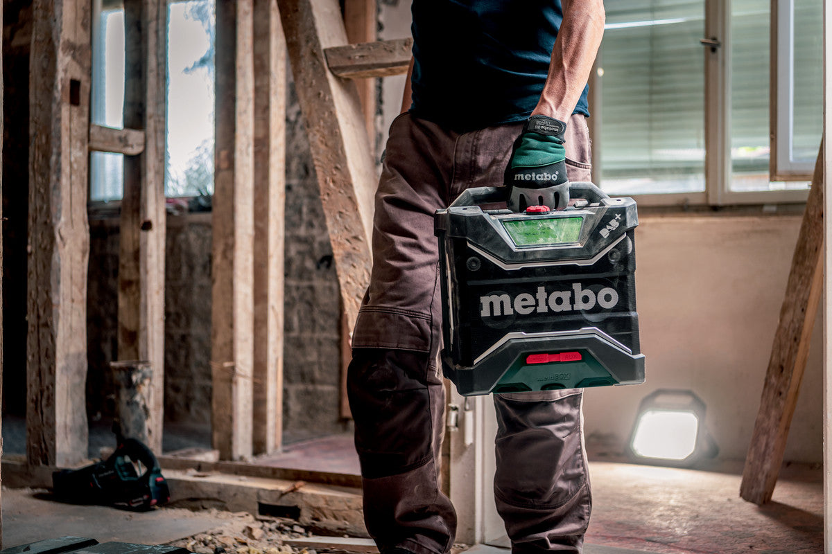 Metabo | Cordless Worksite Radio RC 12-18 32W BT DAB+ | 600779850 6 - Power Tool Services