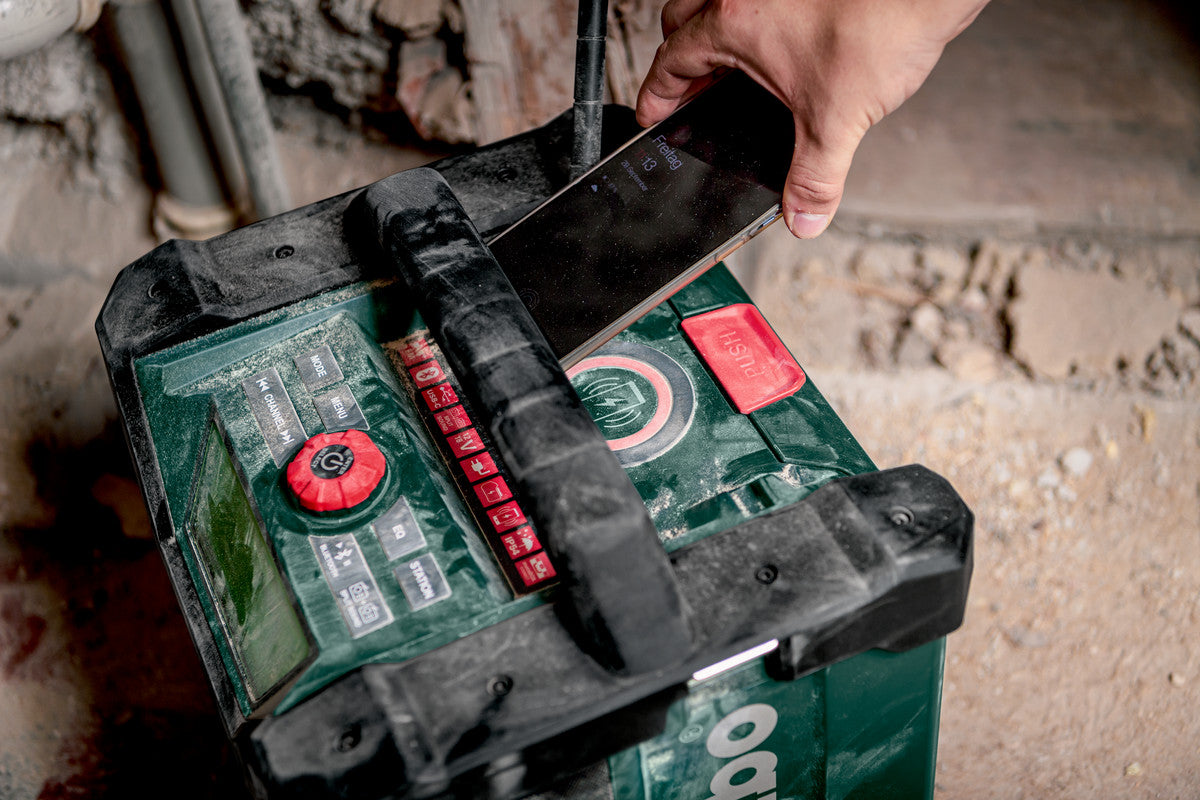 Metabo | Cordless Worksite Radio RC 12-18 32W BT DAB+ | 600779850 4 - Power Tool Services