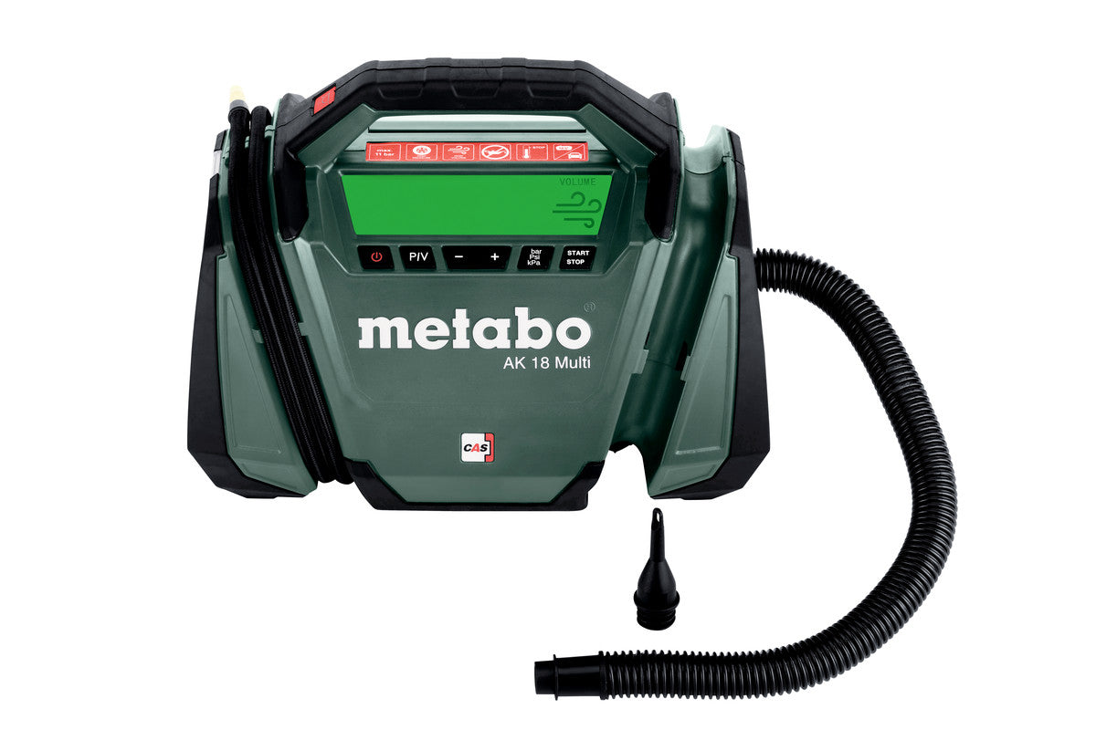 Buy Metabo | Cordless Compressor AK 18 MULTI | 600794850 from Power Tool Services - Image 9 | Best Price